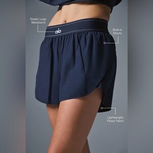 Alo Yoga Navy Match Point Short